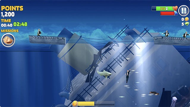 hungry shark game miễn phí cho apple tv