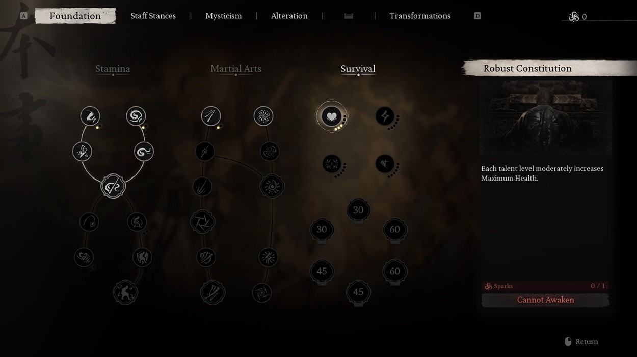 Increase maximum health black myth wukong