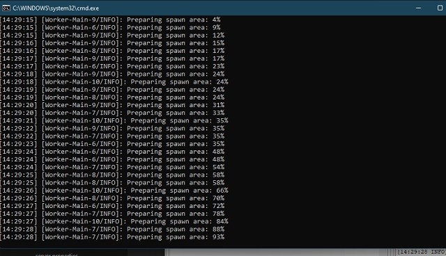 installing minecraft sever files