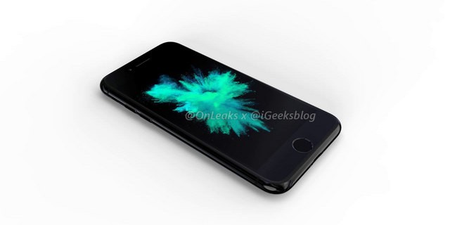 iPhone SE2 iPhone 9 render cạnh trái với nút tăng giảm âm lượng