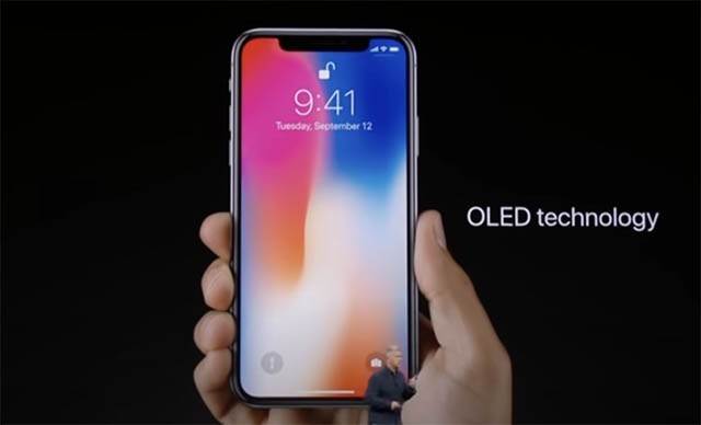 iPhone X ra mắt với màn hình OLED