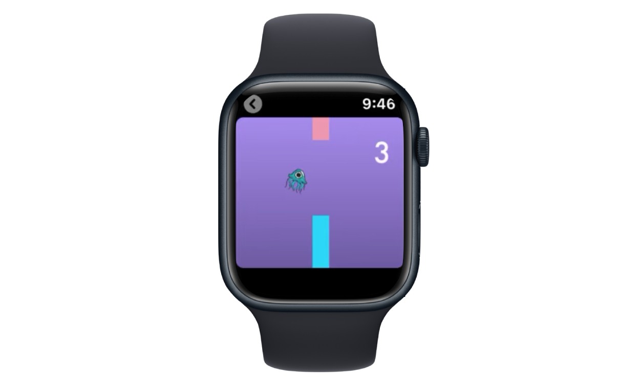 Jellyfish Tap trên Apple Watch