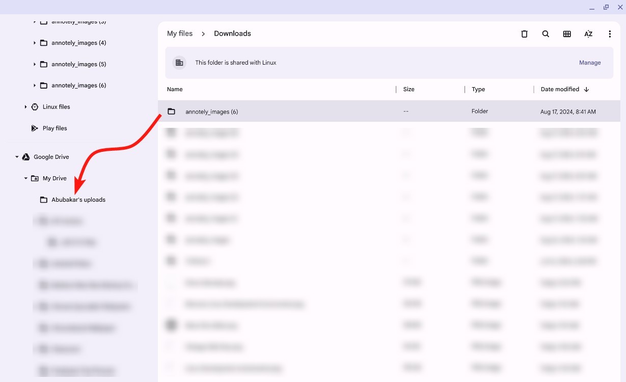 Kéo và thả tệp vào Google Drive