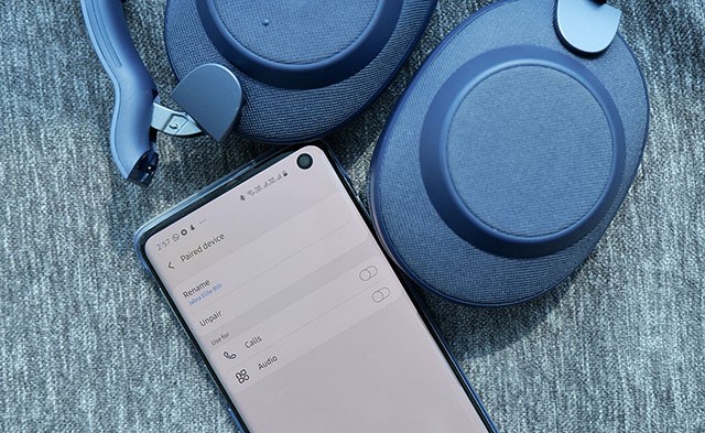 Kết nối Bluetooth của tai nghe Jabra Elite 85h