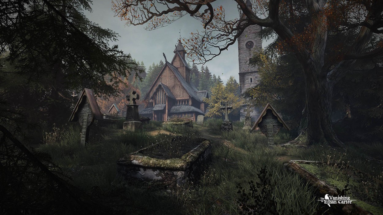 Khung cảnh u ám và bí ẩn trong The Vanishing of Ethan Carter