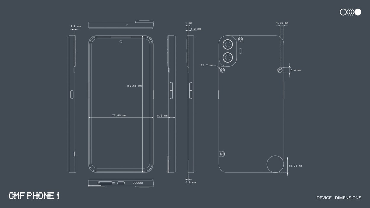 Tự Thiết Kế Vỏ Điện Thoại Với Bản Vẽ CMF Phone 1 Chính Thức Từ Nothing