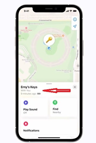 Kiểm tra AirTag của bạn