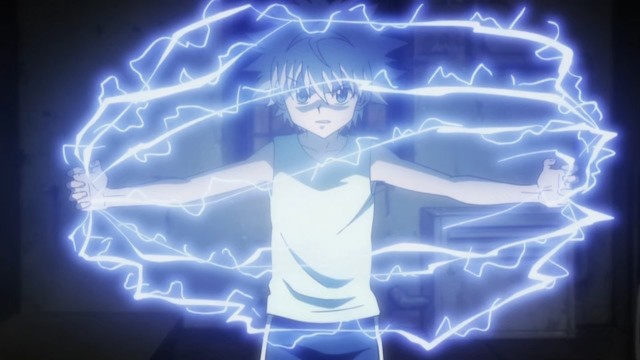 Killua sử dụng Biến Đổi
