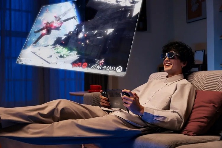 Kính AR Lenovo Legion với màn hình thực tế tăng cường