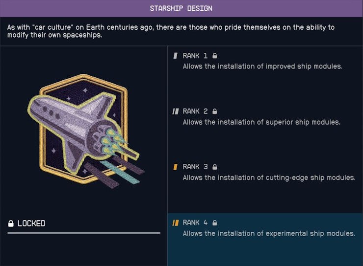 Kỹ năng Starship Design