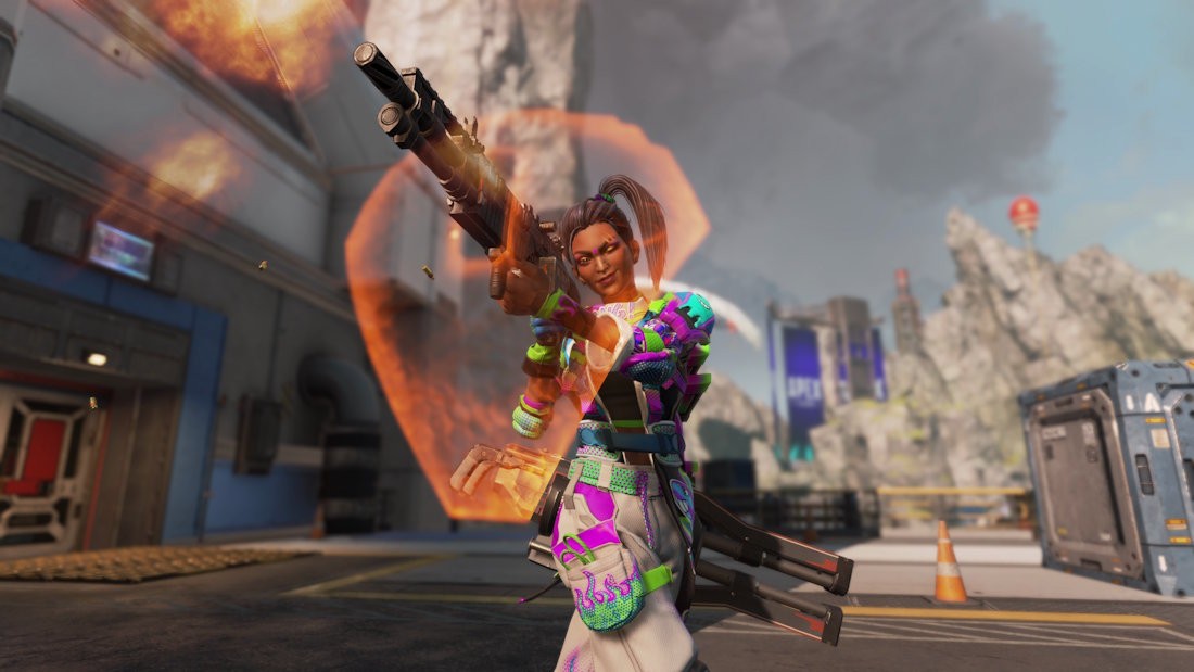 Lá chắn súng LMG trong Apex Legends Season 22 Shockwave