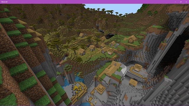Làng Trên Sườn Núi - Minecraft 1.19 PE Seeds
