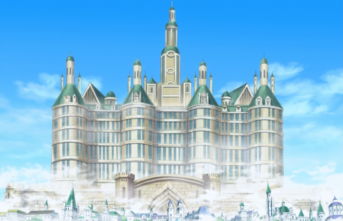 Lâu đài Pangaea ở Mary Geoise trong One Piece