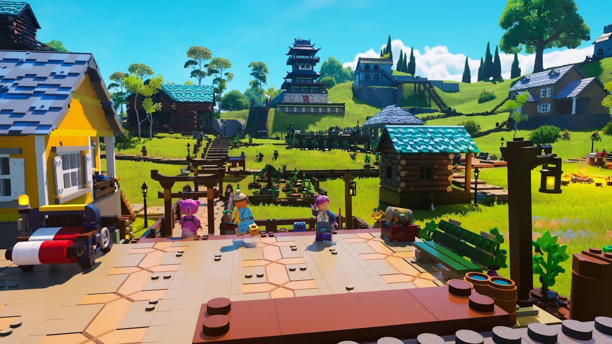 LEGO Fortnite kết hợp giữa Fortnite và LEGO Worlds, tạo ra một trải nghiệm sinh tồn và xây dựng độc đáo