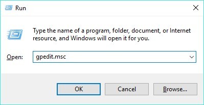 Lệnh Run cho gpedit.msc trên Windows 11