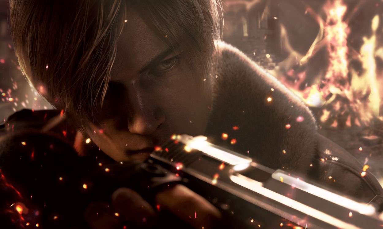 Leon S. Kennedy giải cứu Ashley Graham trong Resident Evil 4