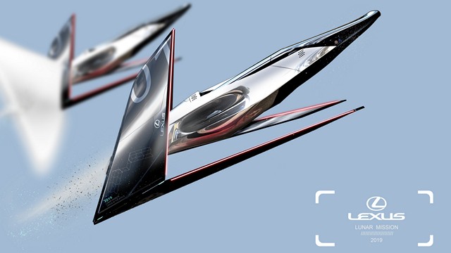 Lexus Lunar Mission: Xe chở người từ Trái Đất lên Mặt Trăng