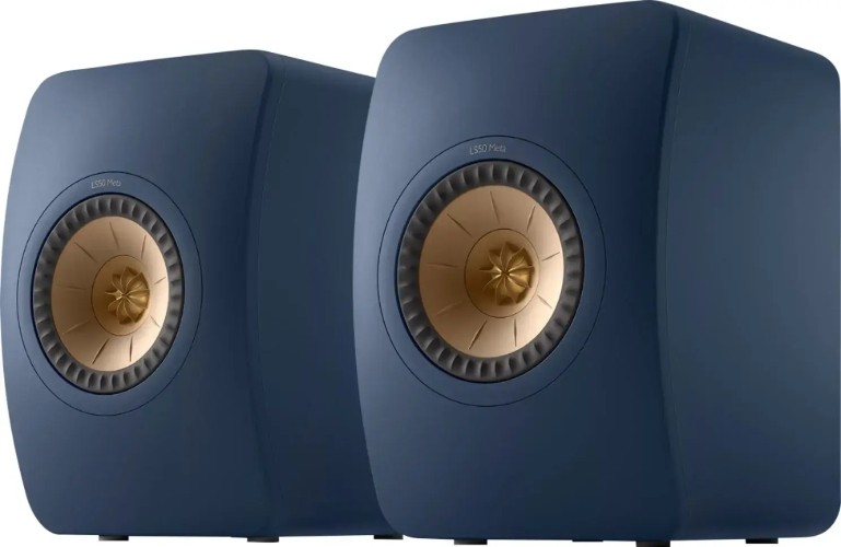 Loa KEF LS50 màu xanh