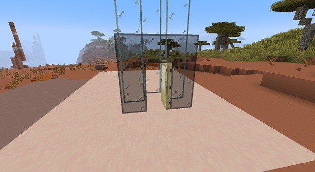 Lối vào thang máy trong Minecraft