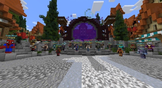 Lựa chọn mini game yêu thích trên Hypixel