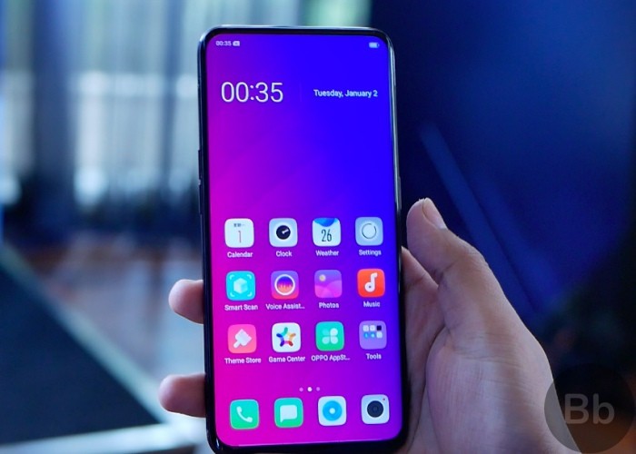 Màn hình AMOLED FHD+ 6.42 inch tuyệt đẹp của Oppo Find X