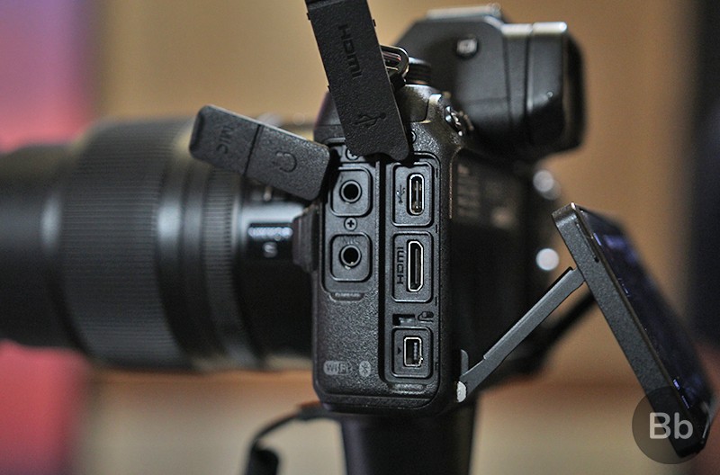 Màn hình cảm ứng của Nikon Z7
