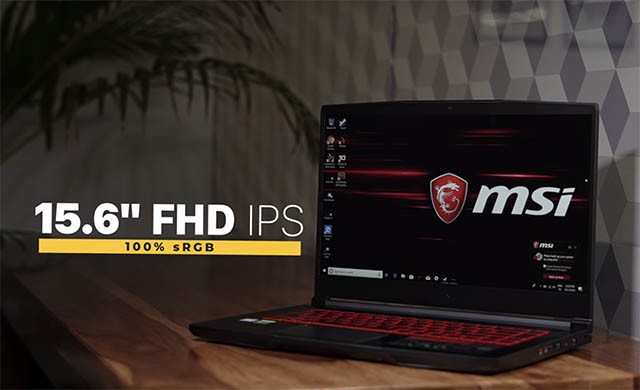 Màn hình FullHD của MSI GF63 9SC
