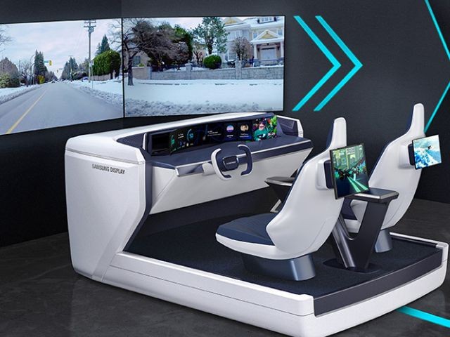 Màn hình kỹ thuật số cho ô tô của Samsung