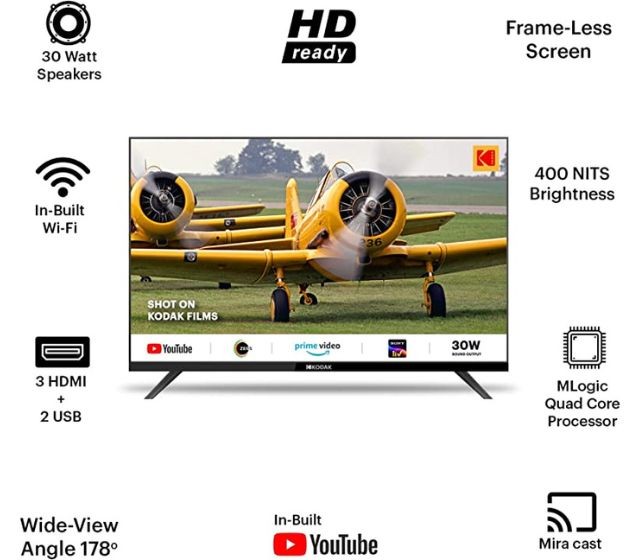 Kodak SE Series TVs: Thông Số Kỹ Thuật và Tính Năng Nổi Bật
