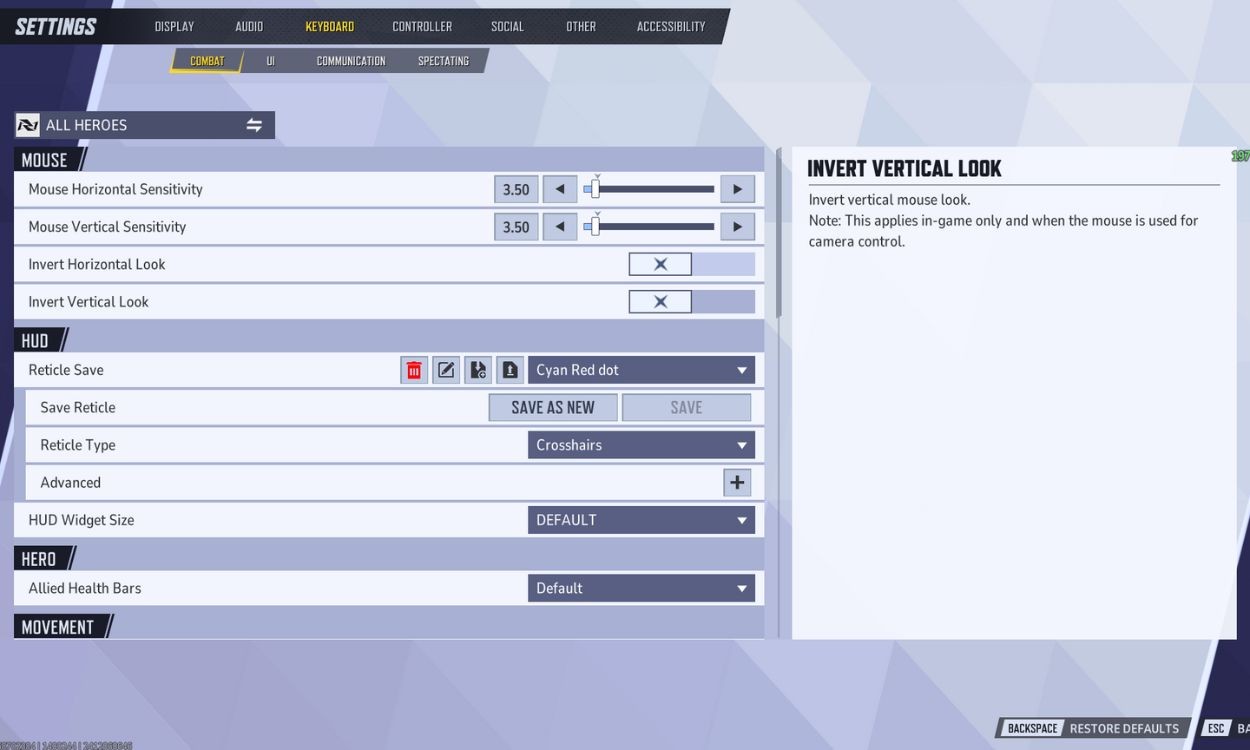 Chuyển Đổi Độ Nhạy Chuột Từ Overwatch 2 Sang Marvel Rivals