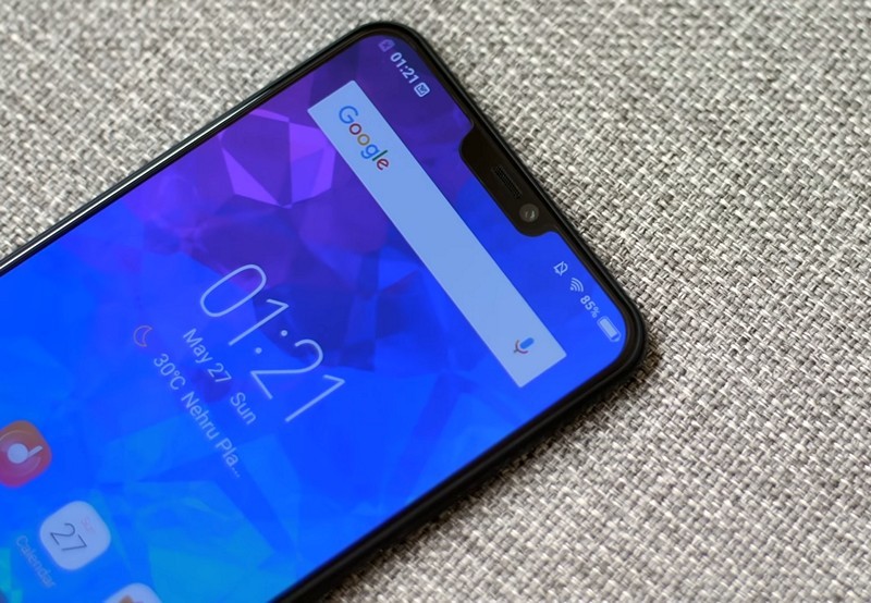 Mặt trước tràn viền của Vivo X21