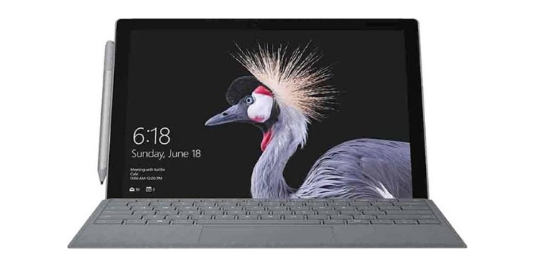 Microsoft Surface Pro với màn hình cảm ứng Quad-HD 12.3 inch