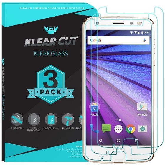 Miếng Dán Cường Lực Klear Cut Ballistic cho Moto Z2 Force