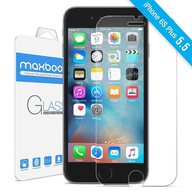 Miếng dán cường lực Maxboost Tempered Glass iPhone 6s Plus Screen Protector