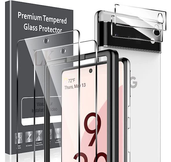 Miếng dán màn hình và camera LK cho Pixel 6
