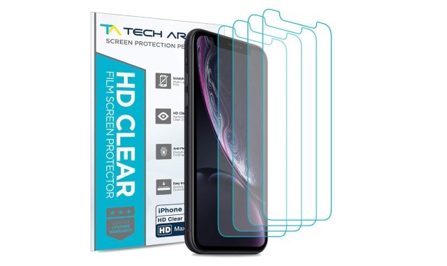 Miếng dán Tech Armor Clear Plastic Film mỏng nhẹ, trong suốt và chống bám vân tay
