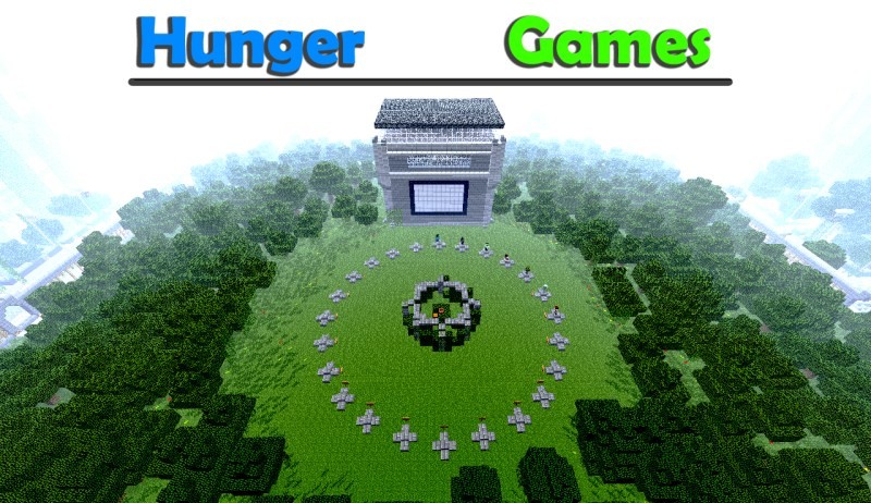 Minecraft: Hunger Games - Battle Royale trong Minecraft