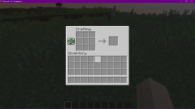 Minecraft không có Fancy GUI Overhaul