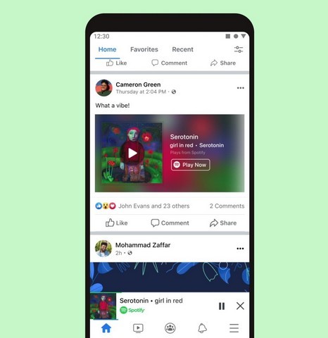 Spotify Ra Mắt Mini-Player Trên Facebook: Trải Nghiệm Âm Nhạc Mới Cho Người Dùng