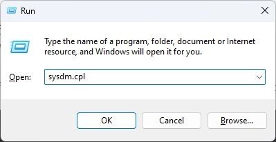 Mở Advanced System Settings