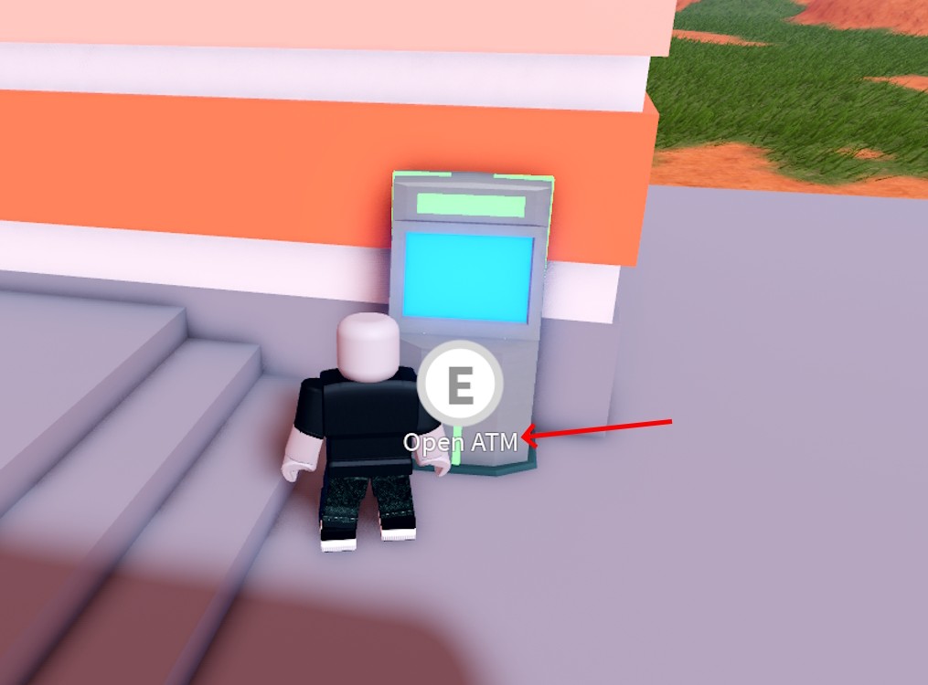 Mở ATM trong Jailbreak