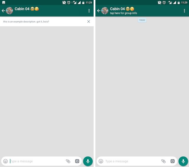 Mô tả nhóm WhatsApp 2