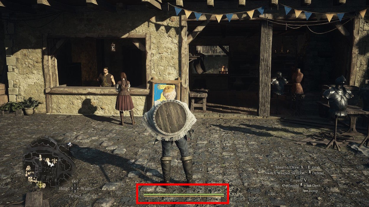 Mod Better UI cải thiện thanh HP và SP trong Dragon's Dogma 2, giúp người chơi dễ dàng theo dõi hơn