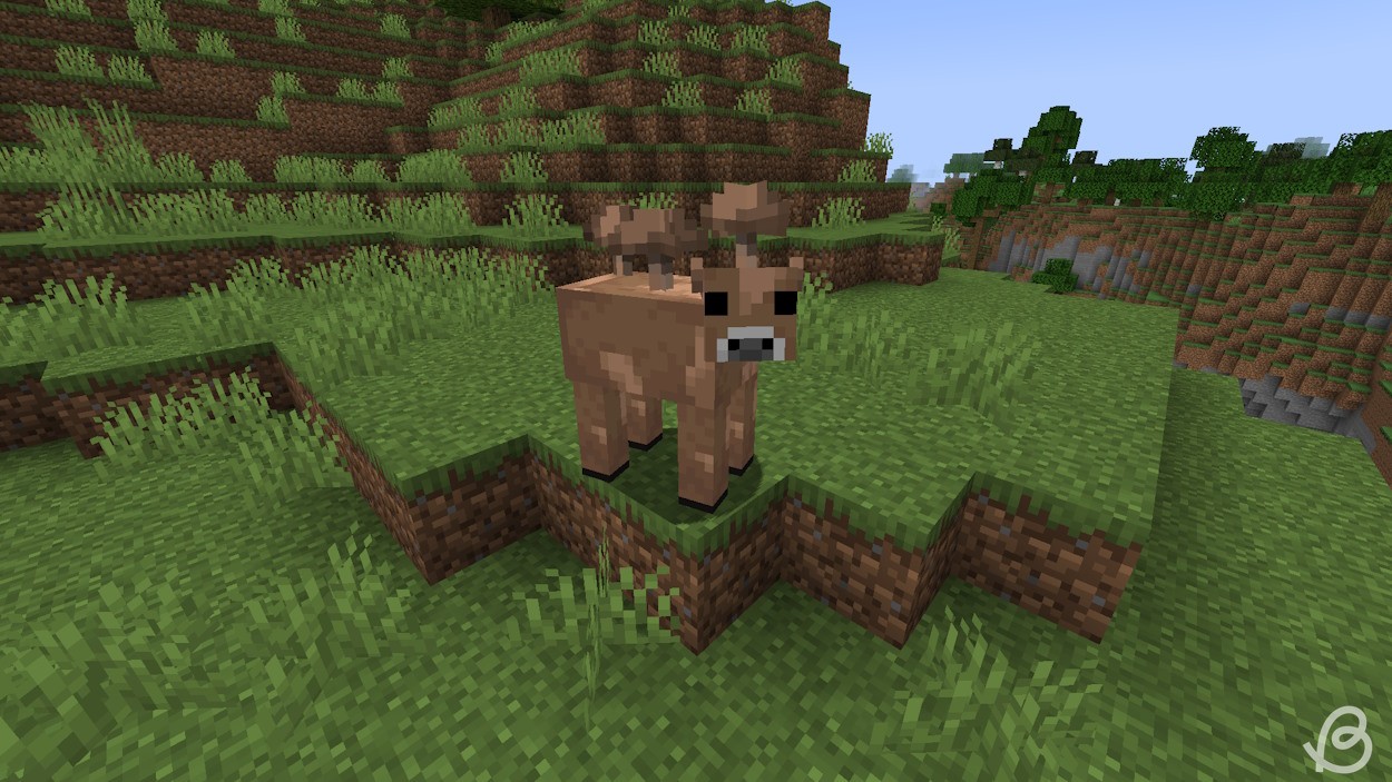 Mooshroom nâu trong Minecraft