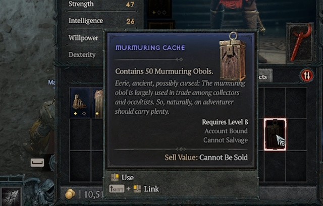 Murmuring Cache trong Diablo 4