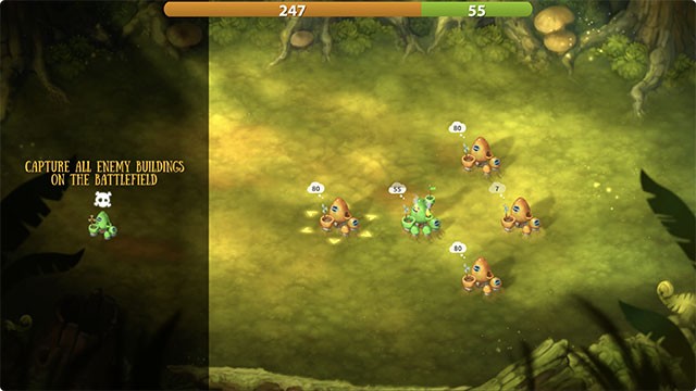 mushroom wars 2 game phòng thủ tháp apple tv