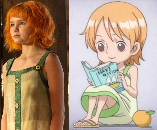 Nami lúc nhỏ trong One Piece Live Action