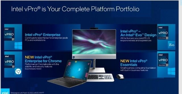 Intel vPro: Nền tảng Mới với Bộ Xử Lý Intel Core Thế Hệ 12 và Giải Pháp An Ninh Cho Doanh Nghiệp
