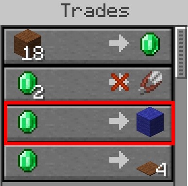 Người chăn cừu bán len trong Minecraft