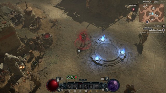 Người Chơi Đã Đánh Dấu Bằng Máu để Tham Gia PvP trong Diablo 4